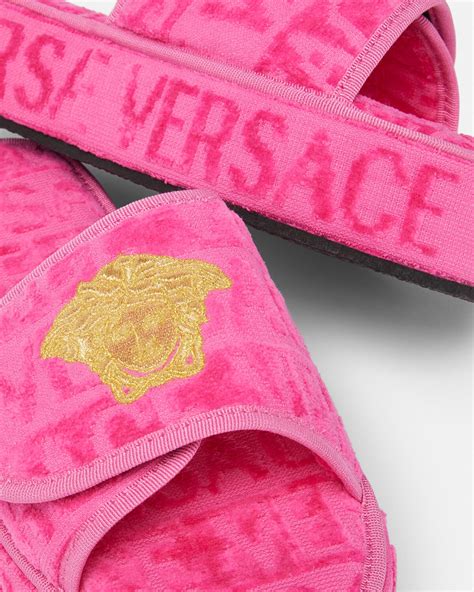 versace medusa slippers cheap